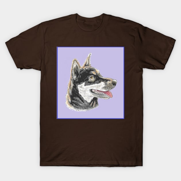 Angel the Husky T-Shirt by Dr. Mary